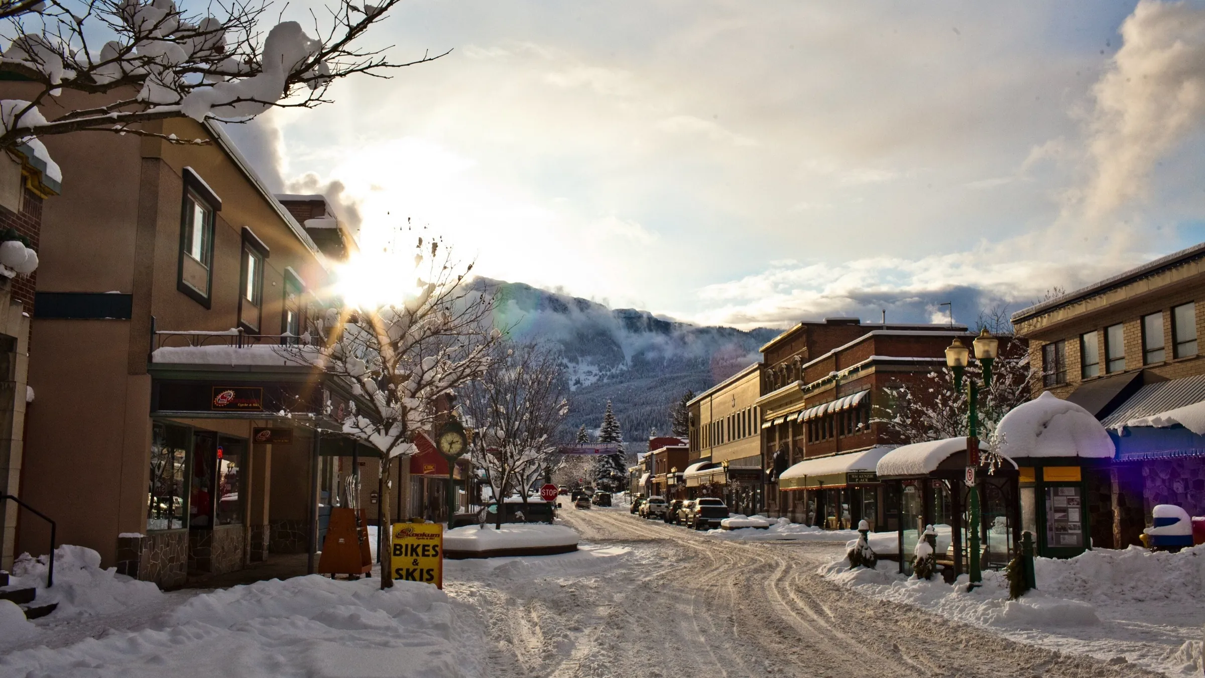 Montañas nevadas de Revelstoke, Columbia Británica