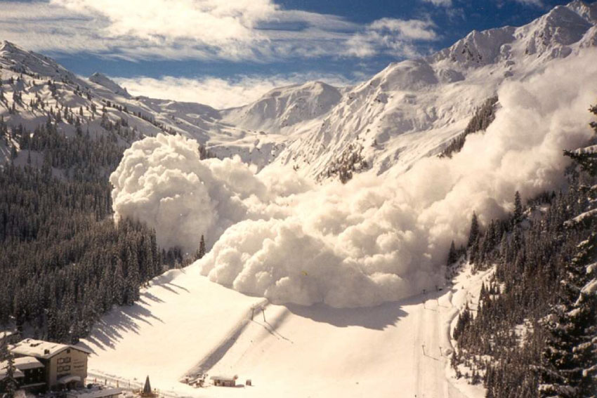 Qué son las avalanchas de nieve