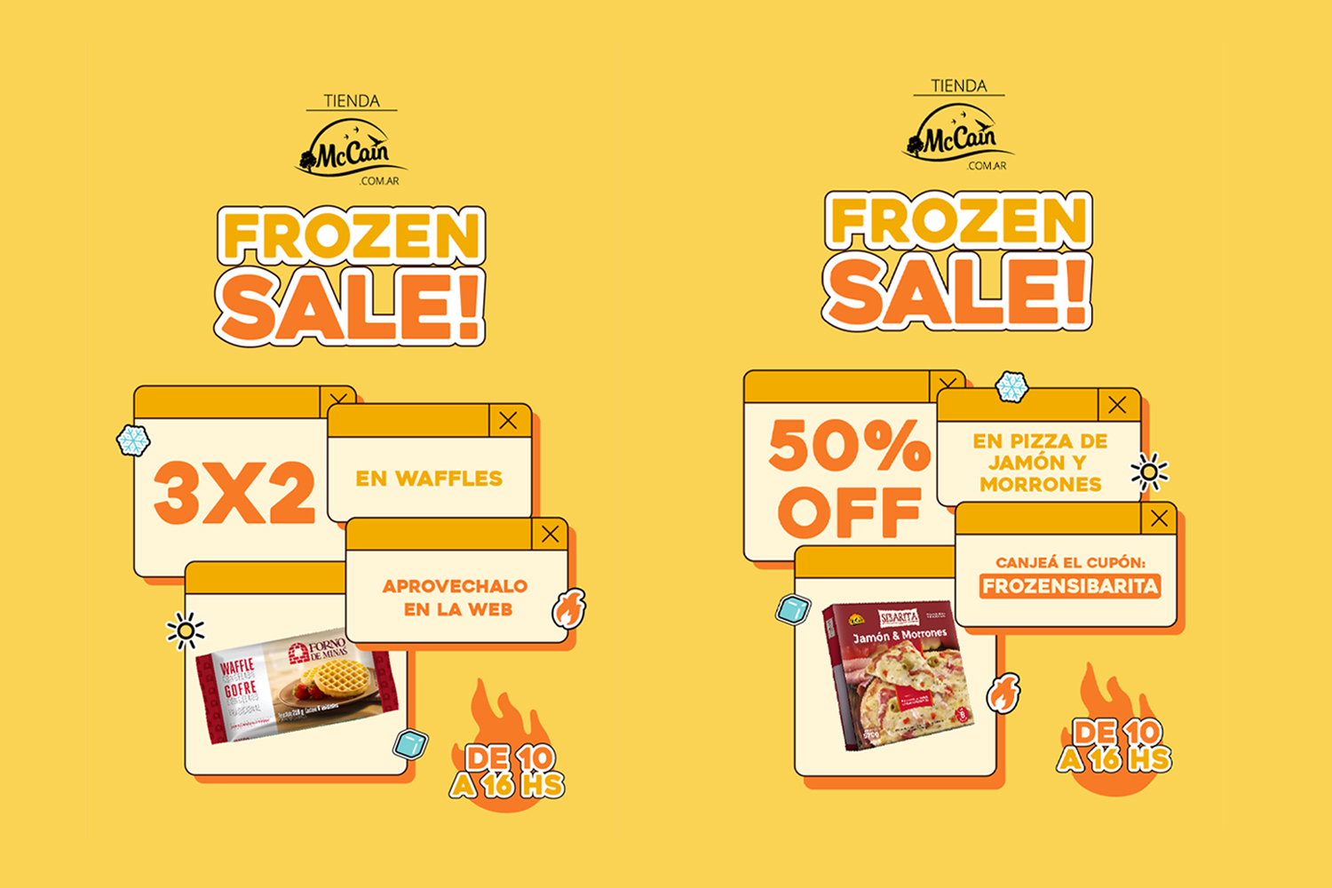 Marketing designs for McCain