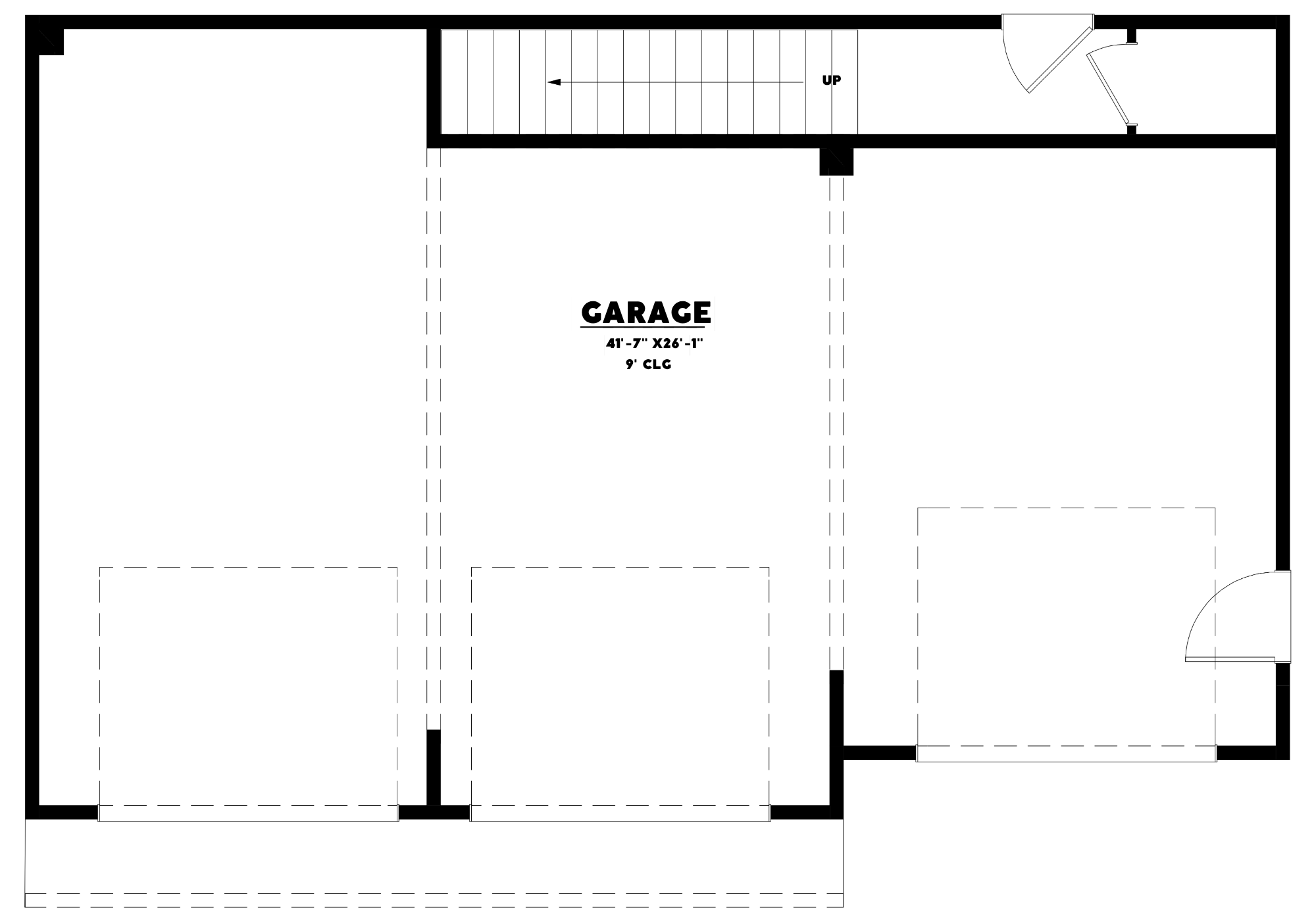 Columbia Crest floor plan - 1,089 sq ft, 1 bedroom, 1 bathroom (upper level)