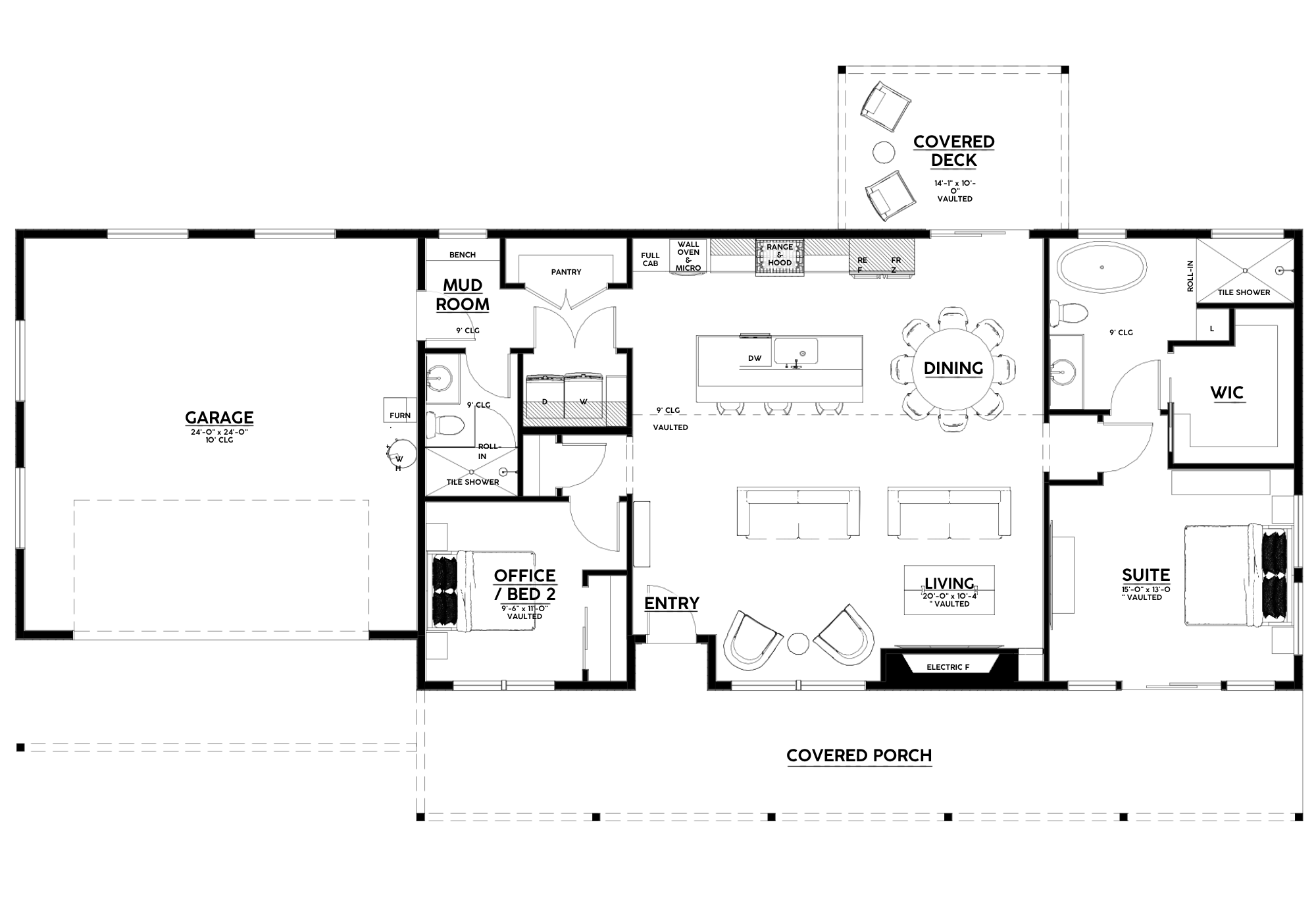 The Sable Vista floor plan - 1,499 sq ft, 2 bedroom, 2 bathroom