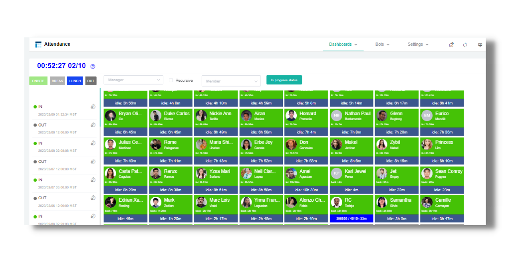 The best attendance tracking software: MSPbots Attendance App