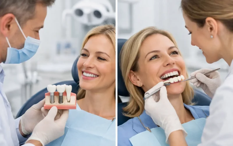 Implant dentar sau punte – ce alegi?