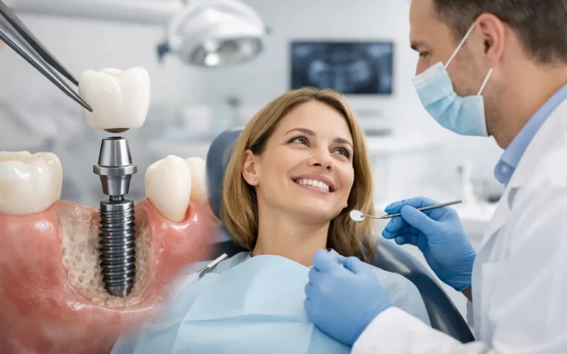 Cum se face implantul dentar, pas cu pas