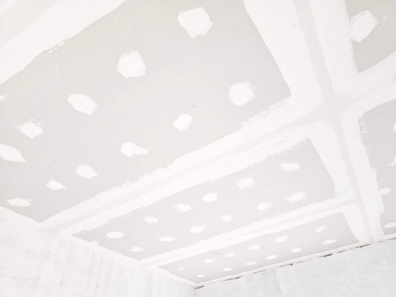 ceiling with gypsum