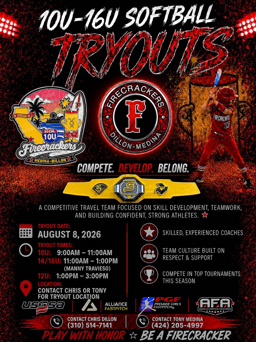 Tryouts for Fall 2026: Come Join Our Progam!