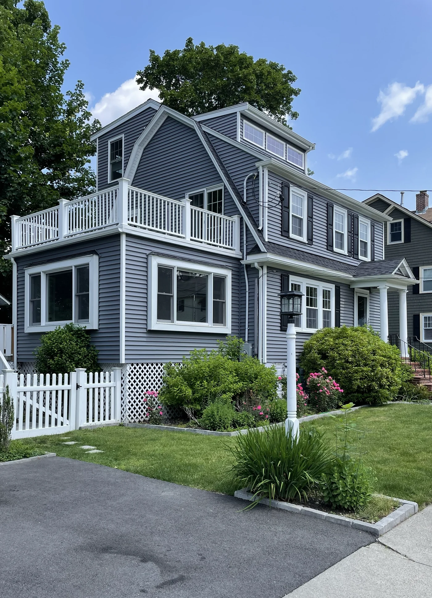 Our home in Medford, Massachusetts