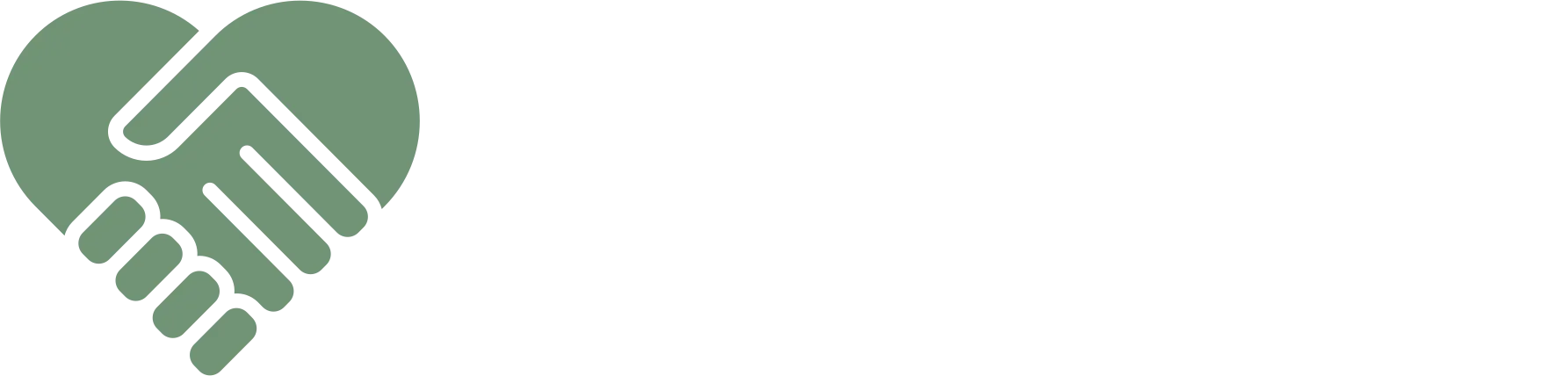 Logo with two hands shaking forming a heart, with text Hearts of Gold Mental Health Support.