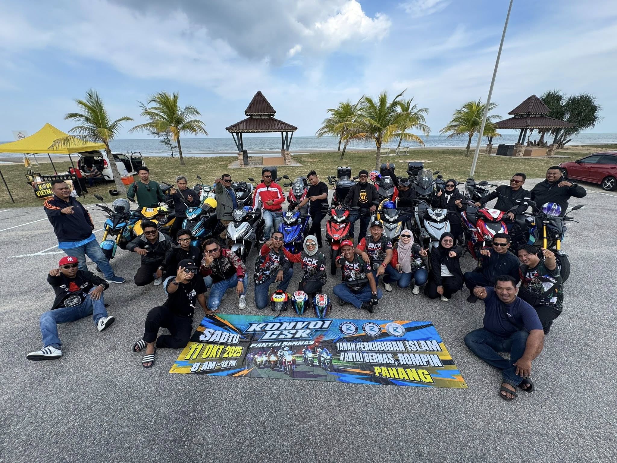 Protasco Active photograph: Konvoi Kasih Roadcare: Pantai Bernas 2025