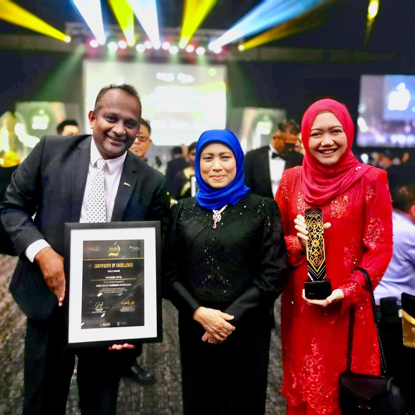 Protasco Active photograph: Gold Award Business Hotel 2022, Park Inn by Radisson Putrajaya