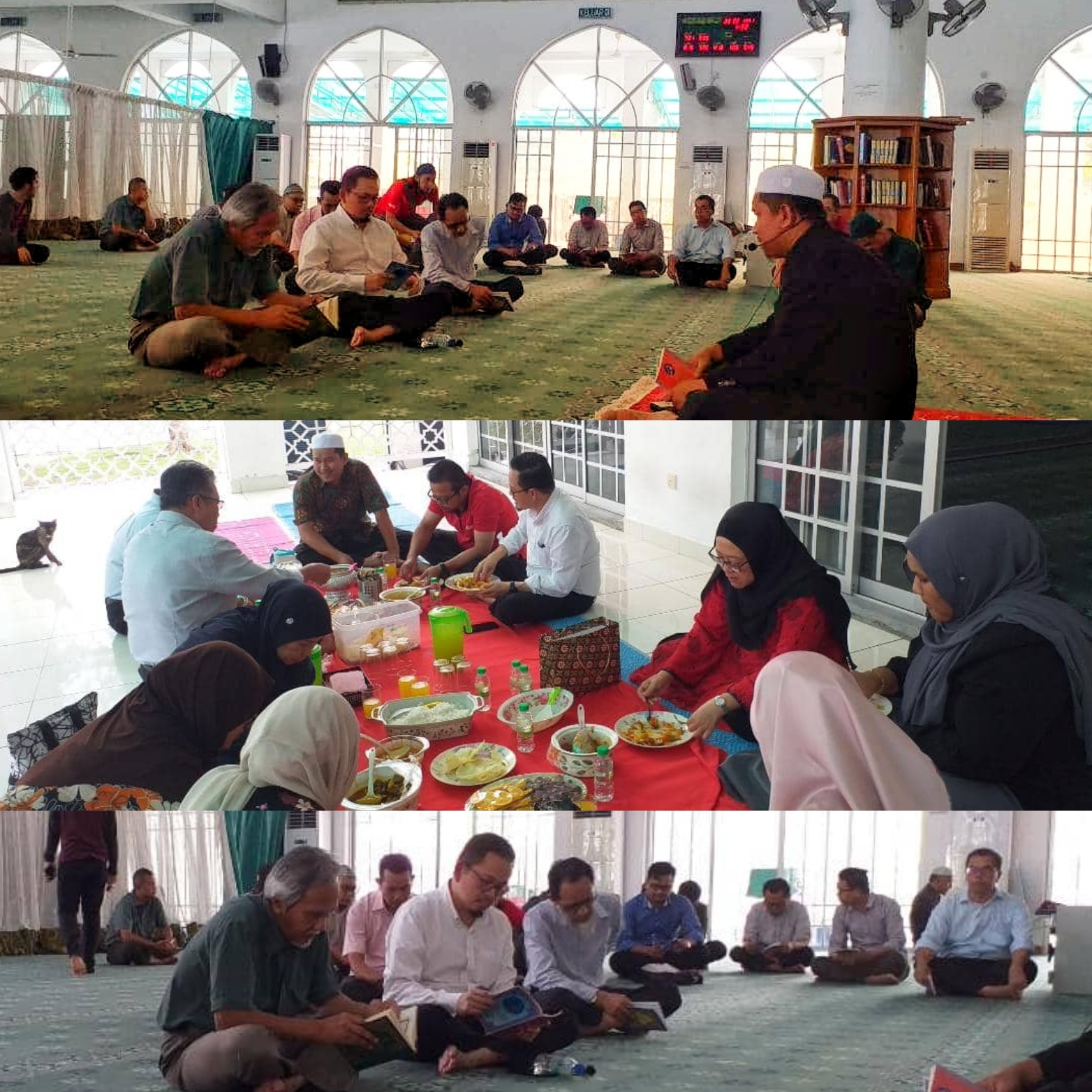 Protasco Active photograph: Majlis Tahlil Allahyarham YBHG Tan Sri Hadenan