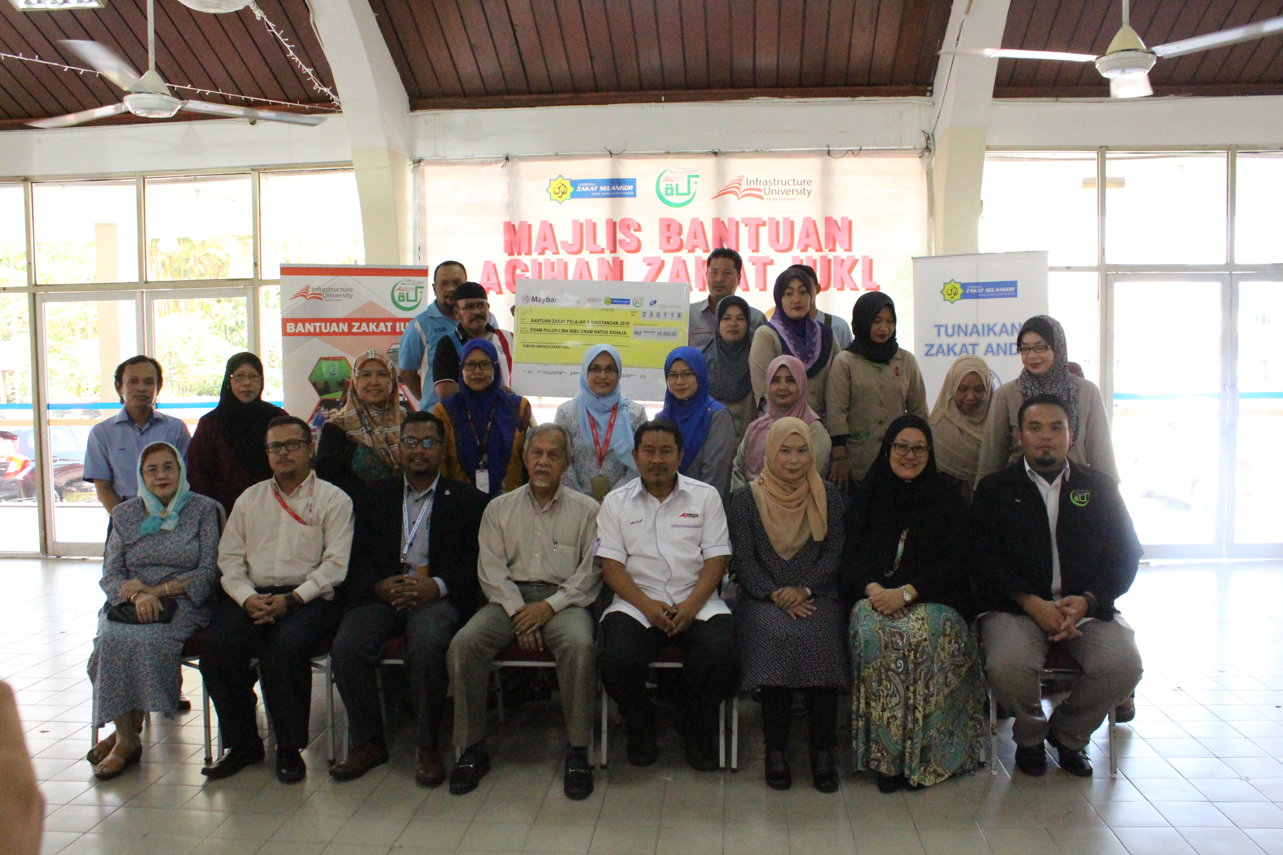 Protasco Active photograph: Majlis Bantuan Agihan Zakat IUKL 2019