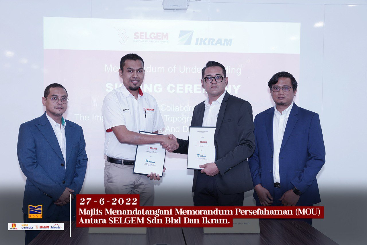 Protasco Active photograph: Memorandum of Understanding (MOU) Between Selgem Sdn Bhd & Kumpulan IKRAM Sdn Bhd
