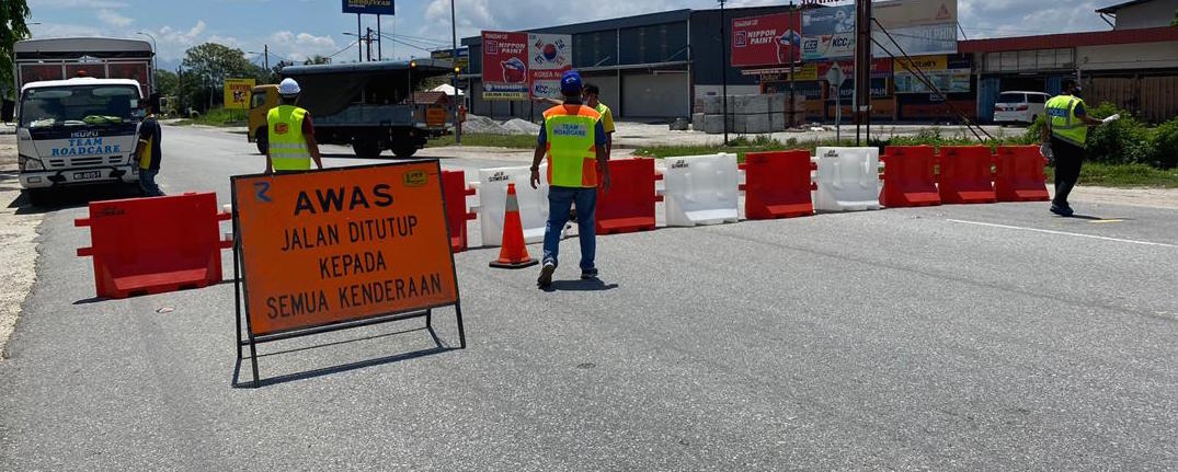 Protasco Active photograph: Roadcare Selangor Membantu Ipd Sepang & Gombak Dalam Pengurusan Sekatan Jalan Raya