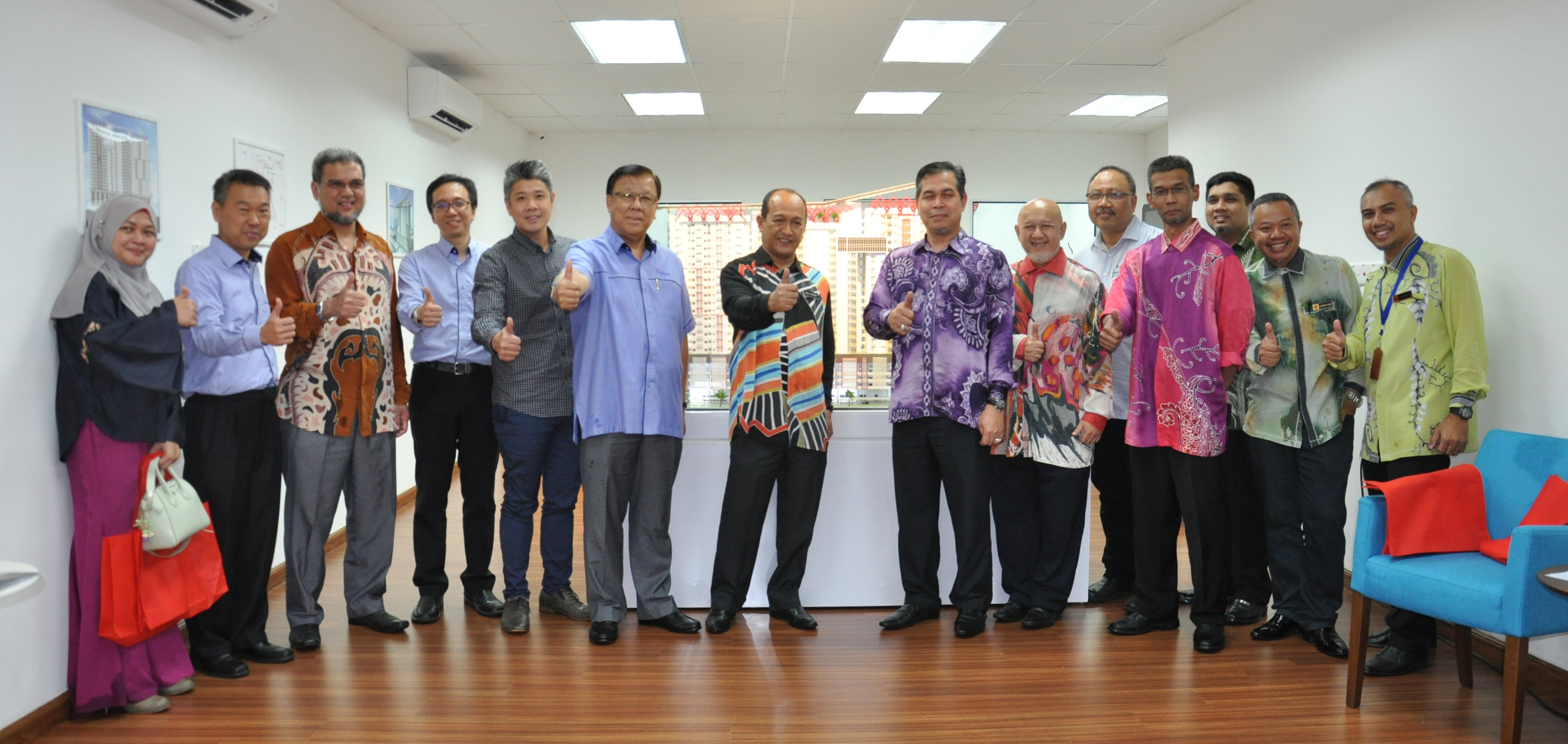 Protasco Active photograph: Launching Ceremony of D'Perdana Telipot Sales Gallery