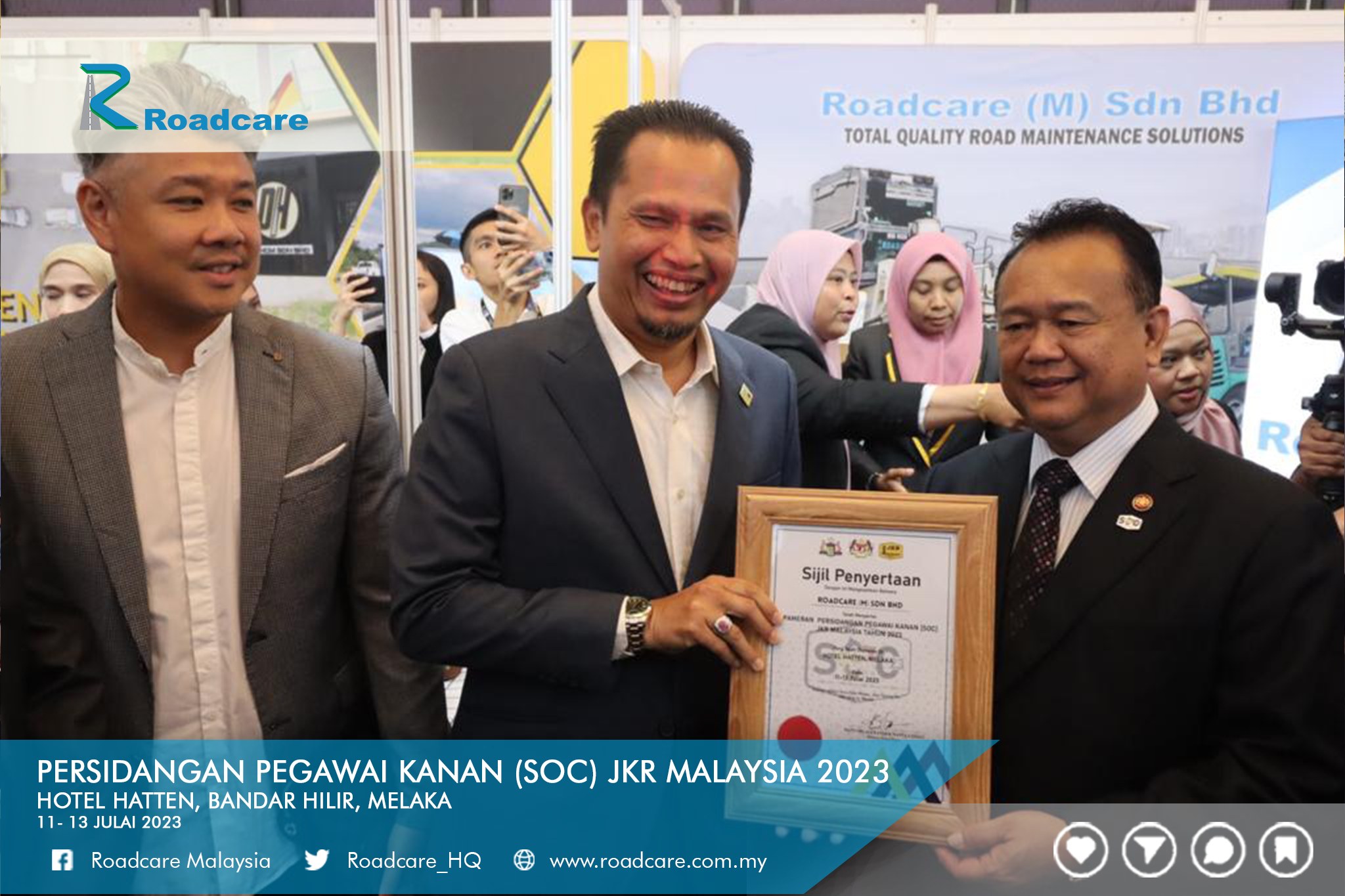 Protasco Active photograph: Persidangan Pegawai Kanan (SOC) JKR Malaysia