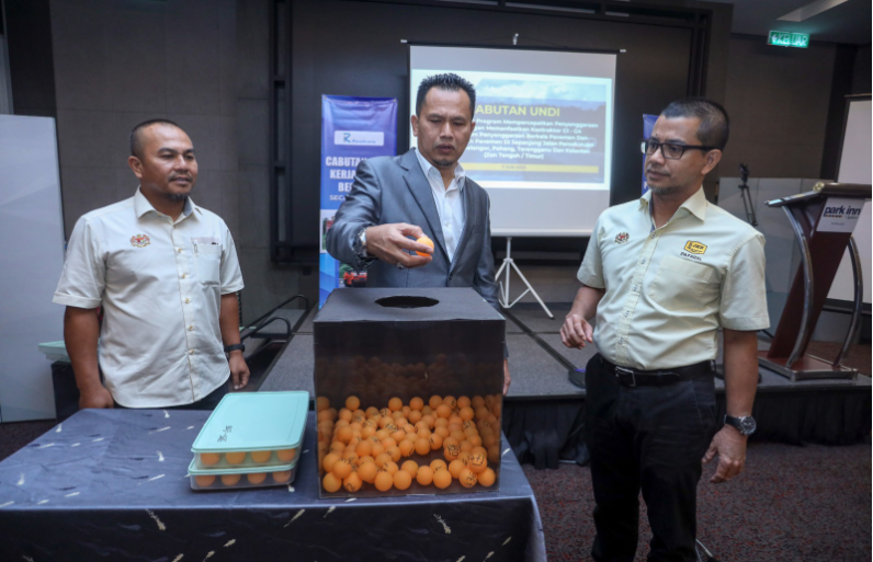 Protasco Active photograph: Cabutan Undi Kerja Berkala 2023
