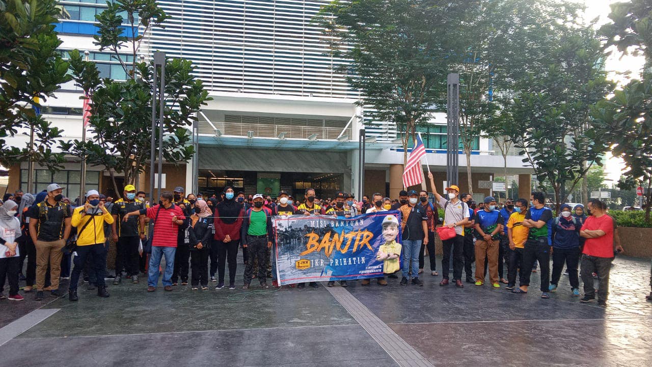 Protasco Active photograph: Misi Bantuan Bencana Banjir JKR 2021 di Kg Bukit Changgang, Dengkil