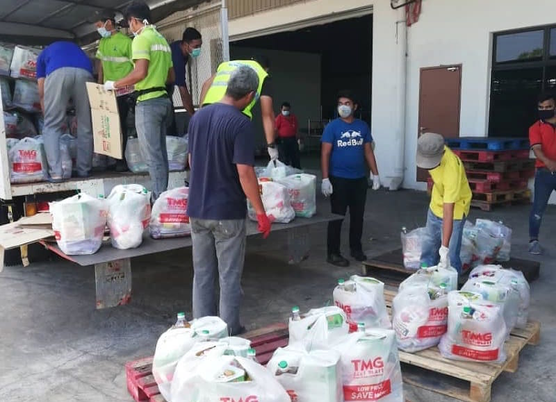 Protasco Active photograph: Roadcare Pahang Hulur Bantuan Dalam Menguruskan Sumbangan Makanan Kerajaan Negeri Pahang