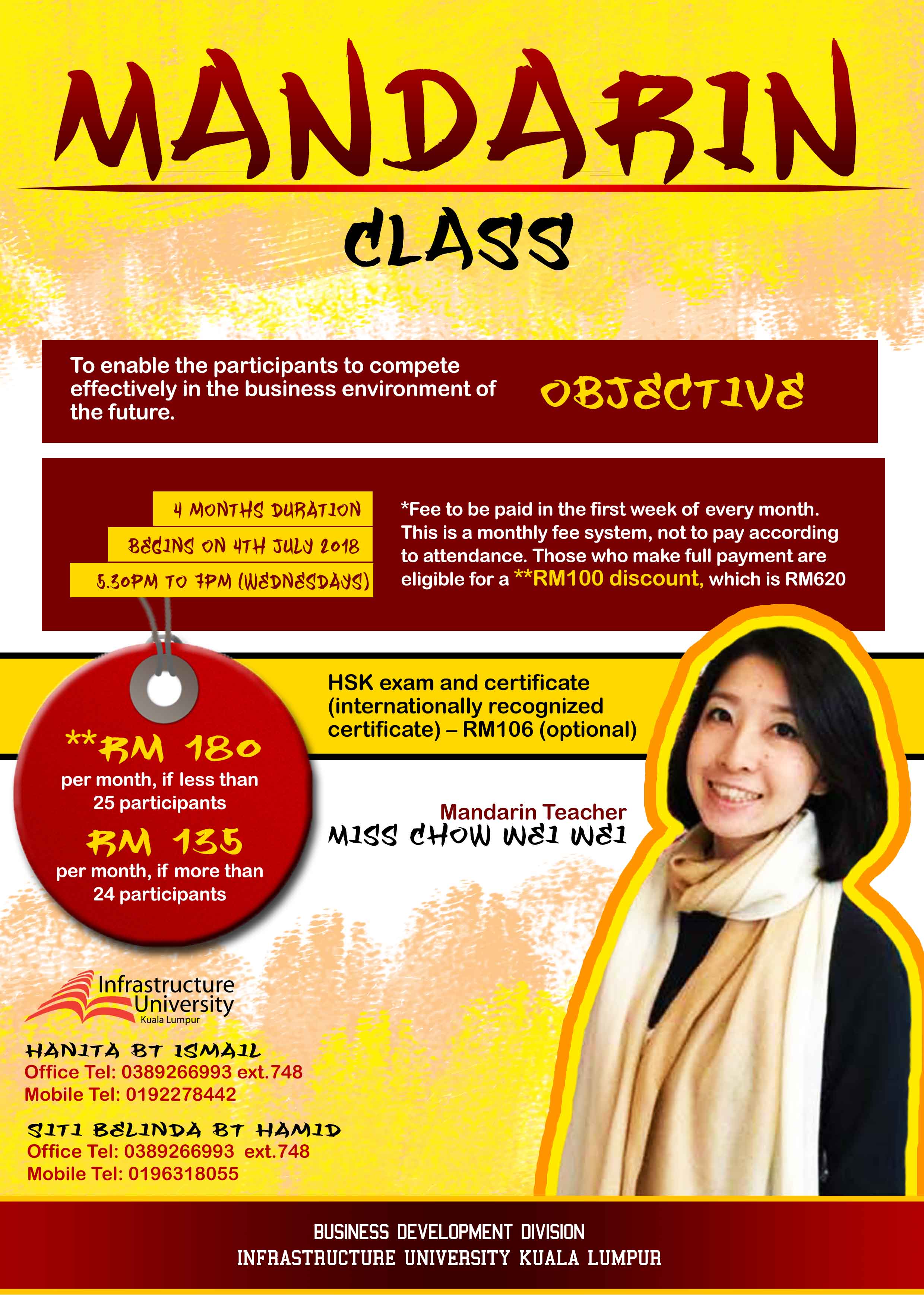 Protasco Active photograph: Mandarin Class