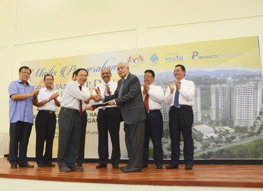 Protasco Active photograph: CCC Awarded to PPA1M Larai, Putrajaya