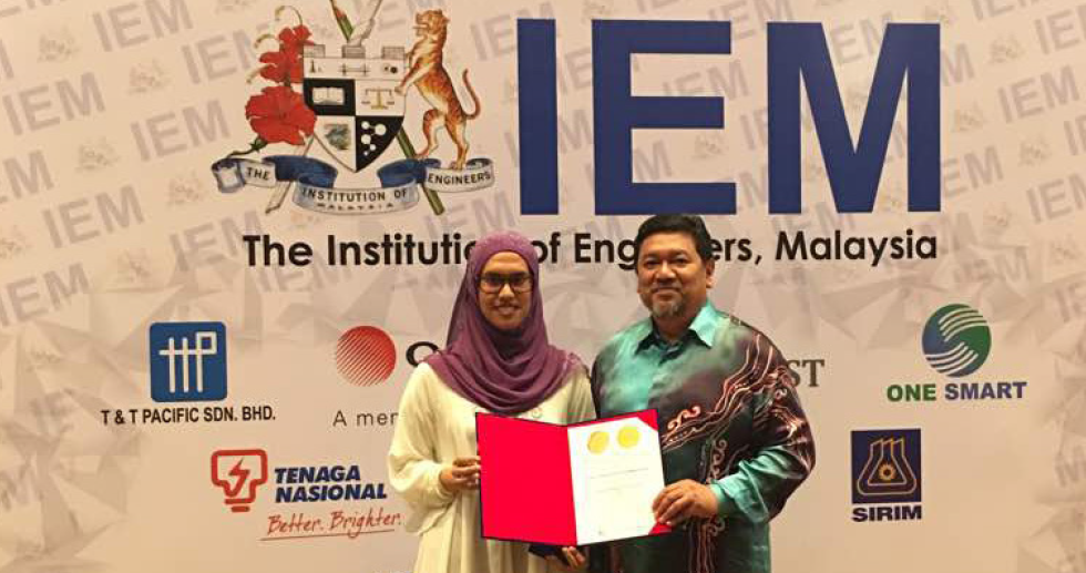 Protasco Active photograph: IEM President Gold Award 2018