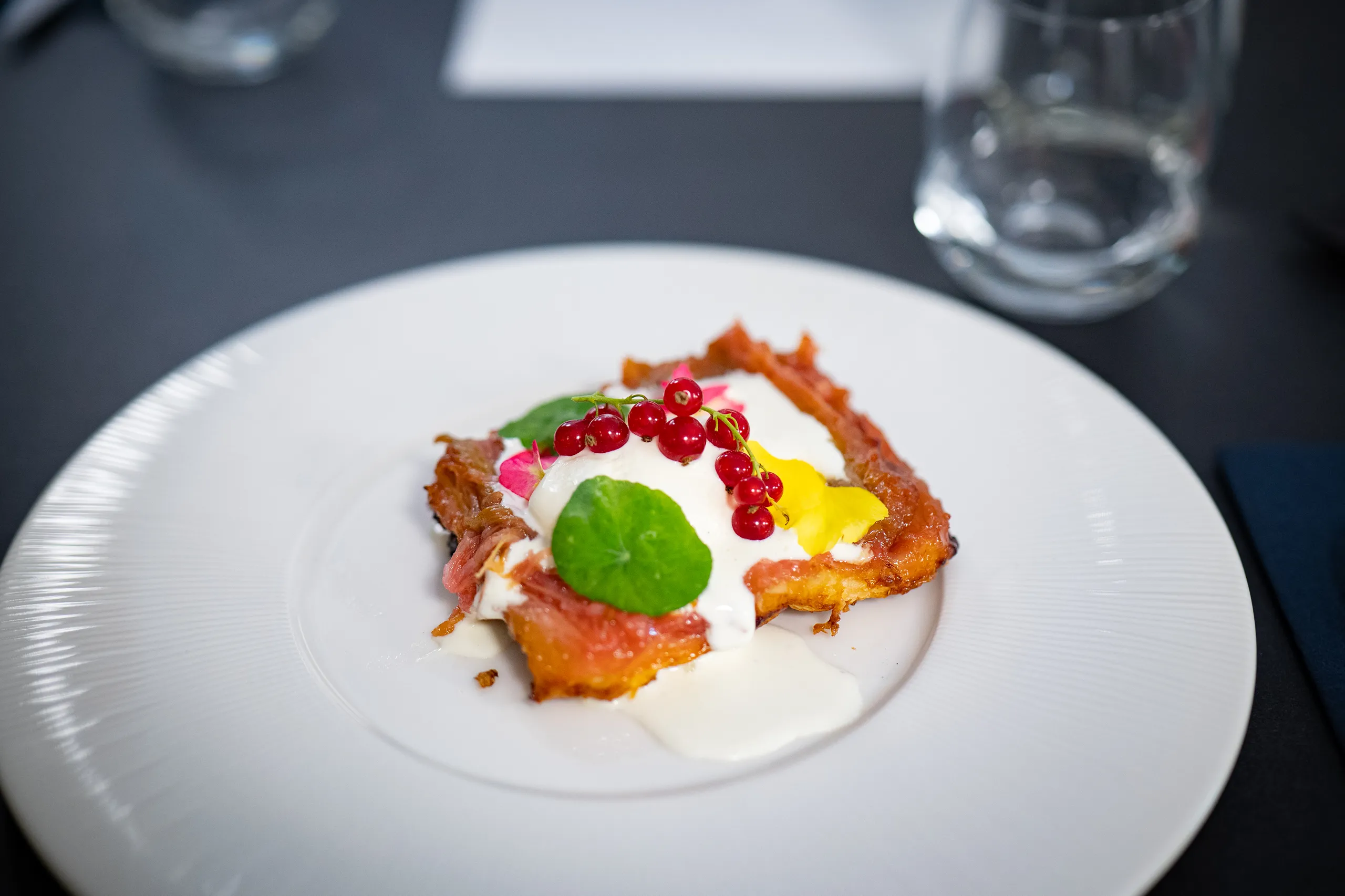 Danie serwowane w restauracji Honō