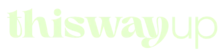 ThisWayUp Logo Light Green