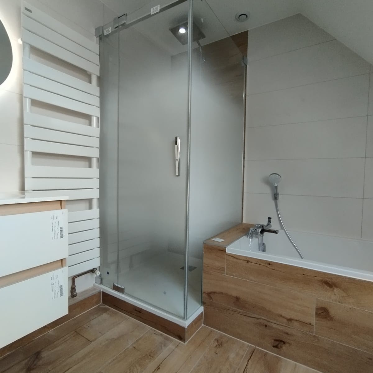 image of completed bathroom renovation