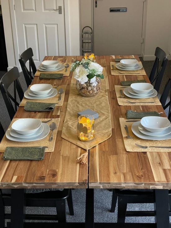 Dining room at The Old Stables