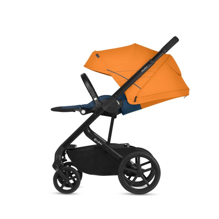 cybex balios S w pozycji płaskiej 