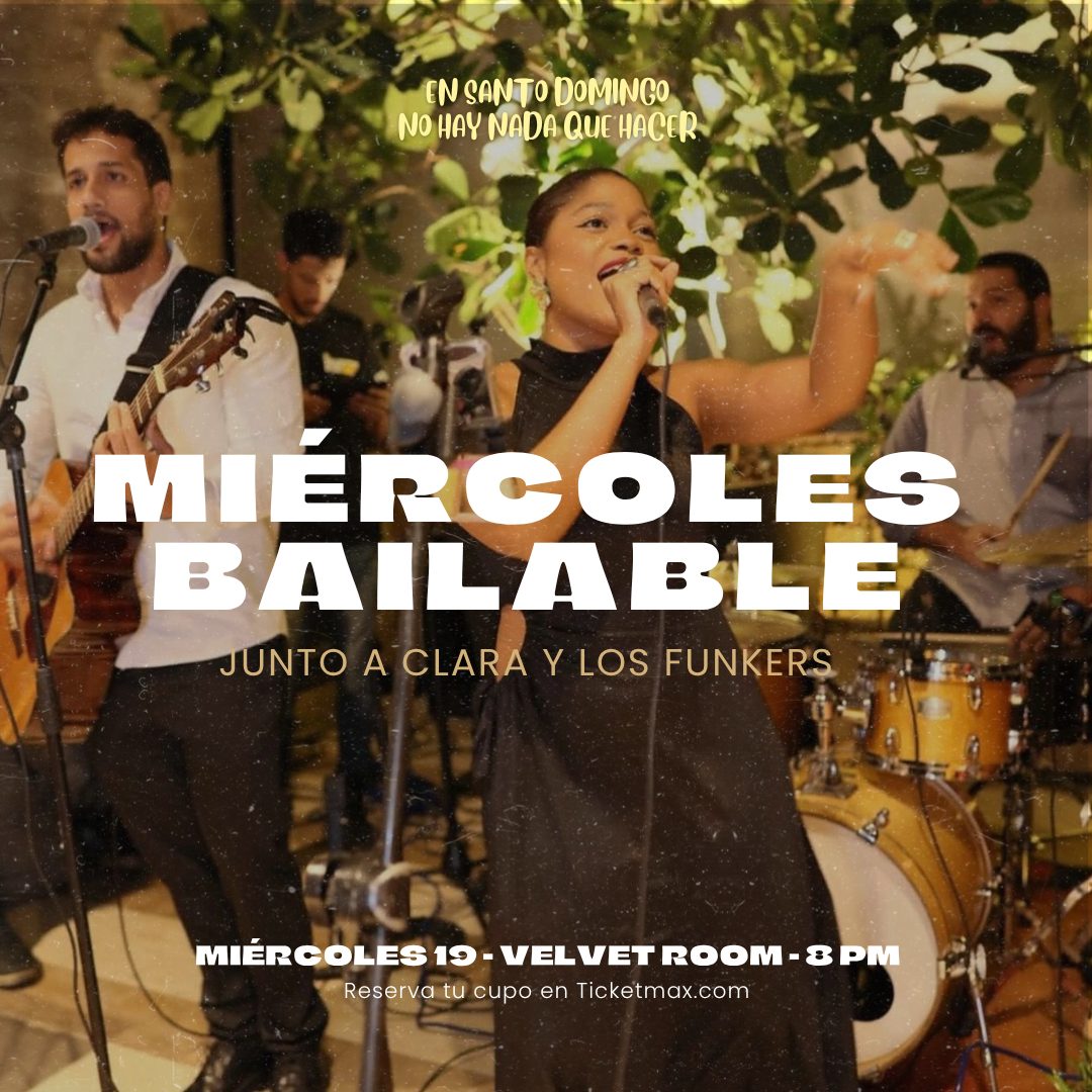 Miércoles Bailable: Clara y Los Funkers