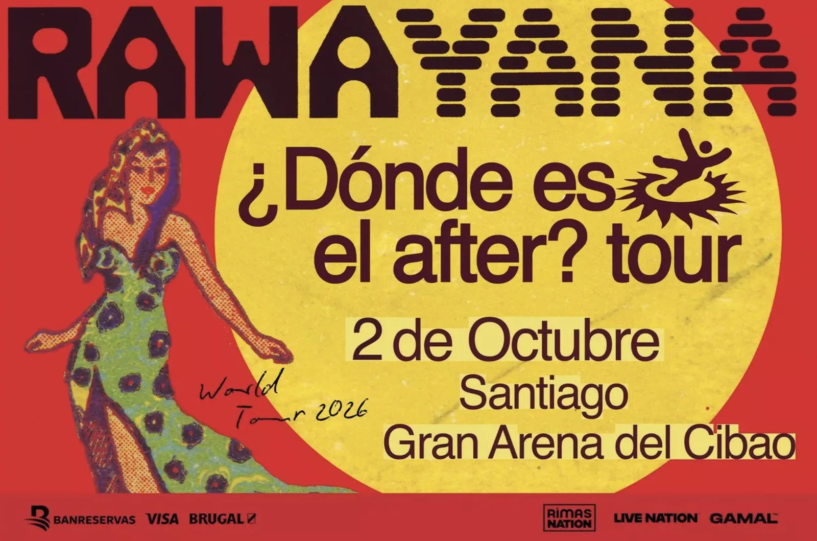 Rawayana en Santiago: 2 de octubre