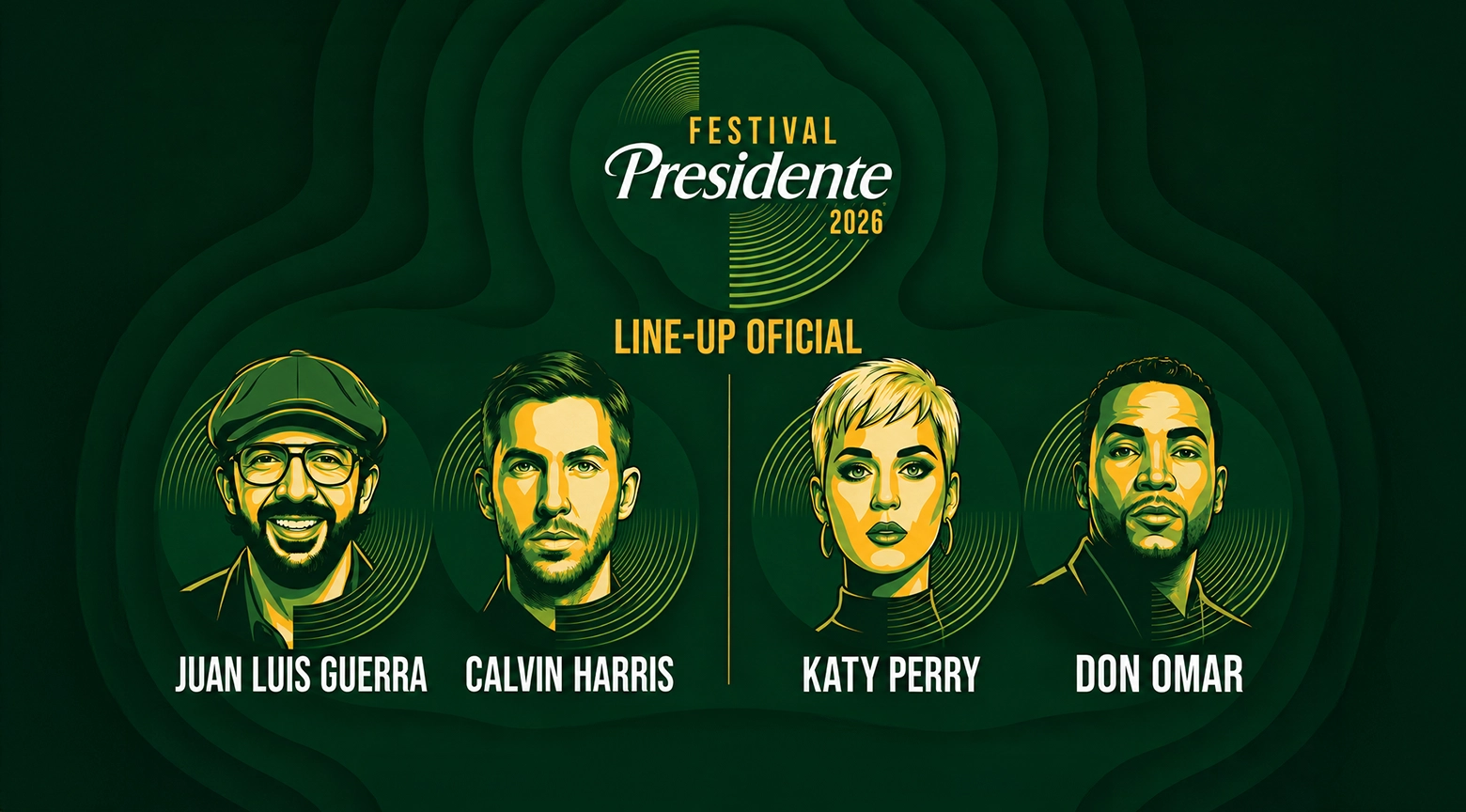 Festival Presidente 2026: cartelera completa, precios, fechas y todo sobre su regreso