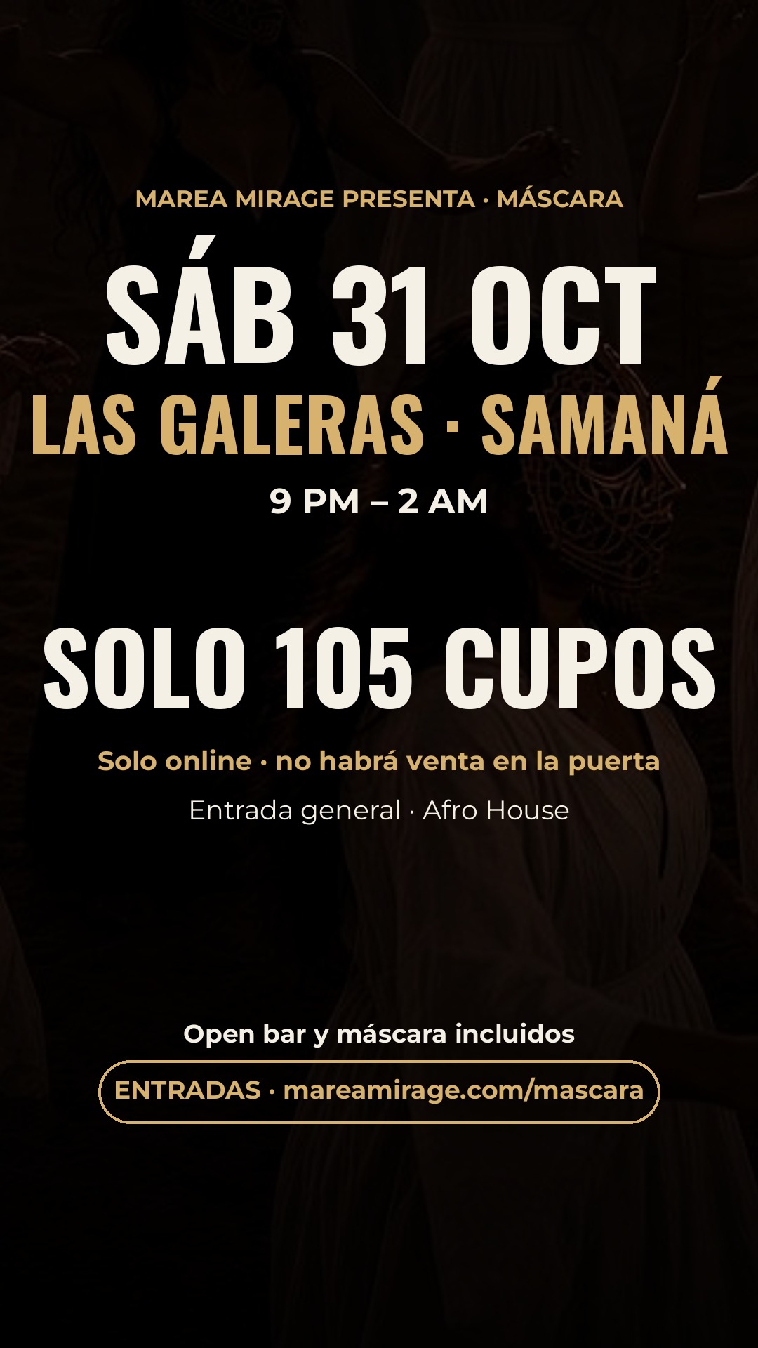 MÁSCARA: Afro House con Habibi Del Mar y DJ Mikle