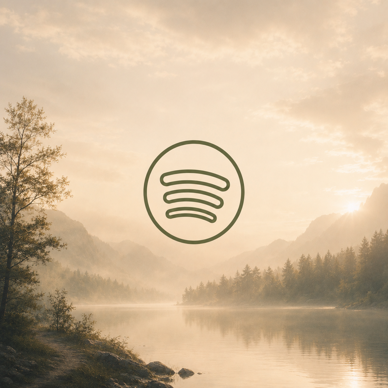 Spofity podcast handle with visual asset