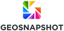 The Geosnapshot logo with colorful geometric shapes forming a square around the name.