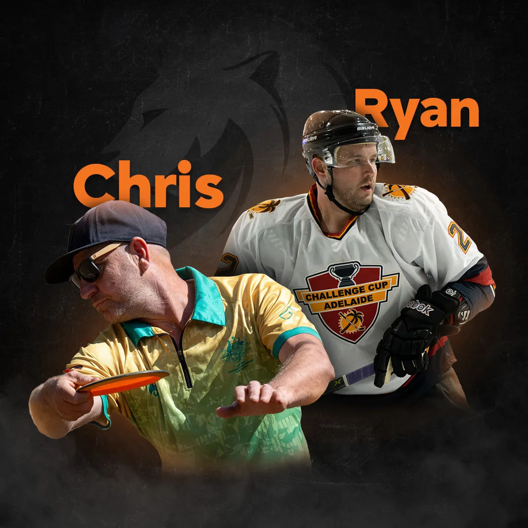 An image of Chris and Ryan.