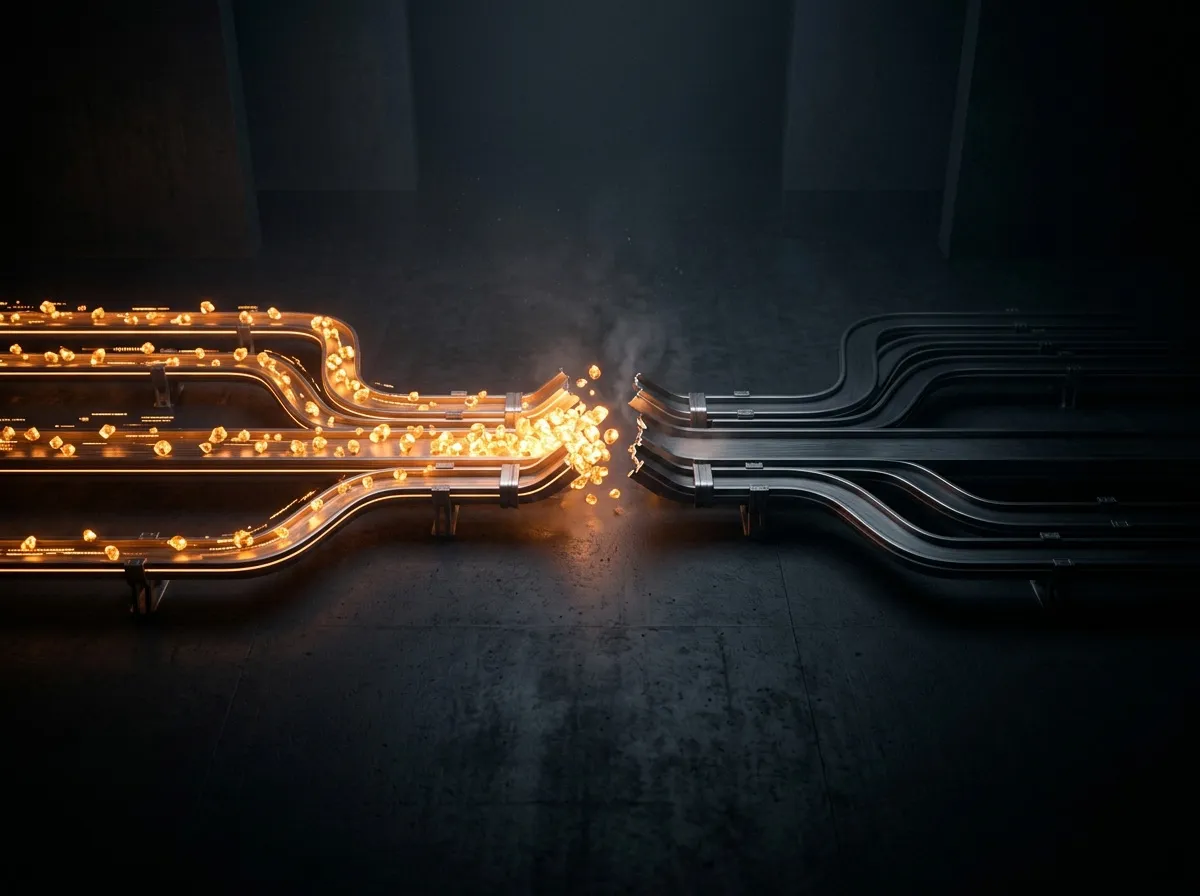 Disconnected project pipelines spilling valuable opportunities, representing lost work and unpredictable growth when a professional firm’s lead and follow-up systems break down.