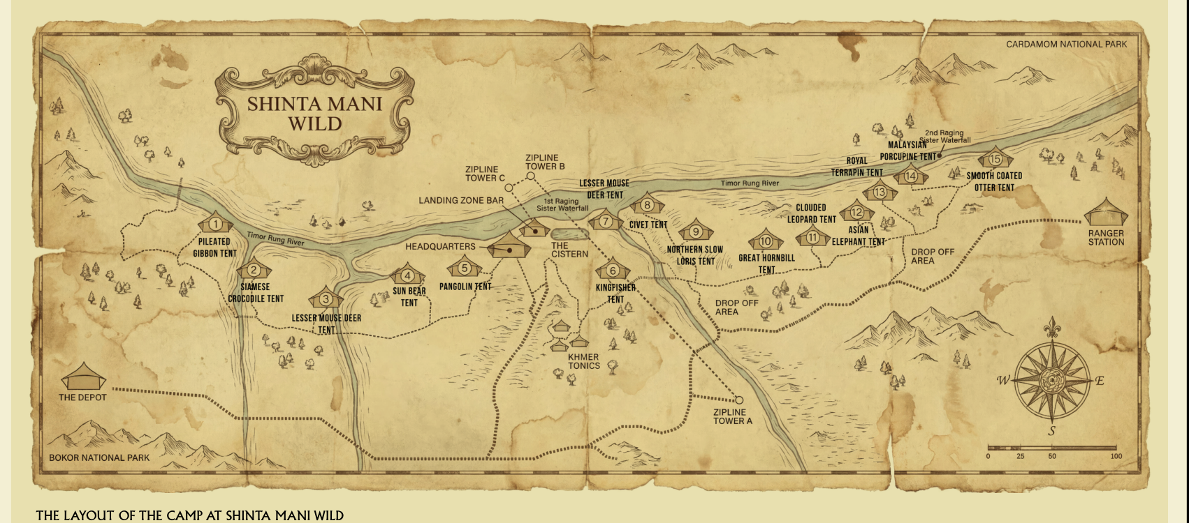 Camp map