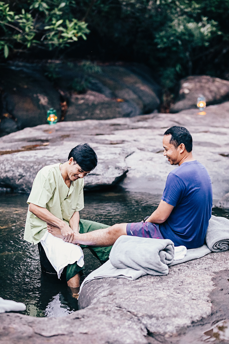 A riverside spa treatment