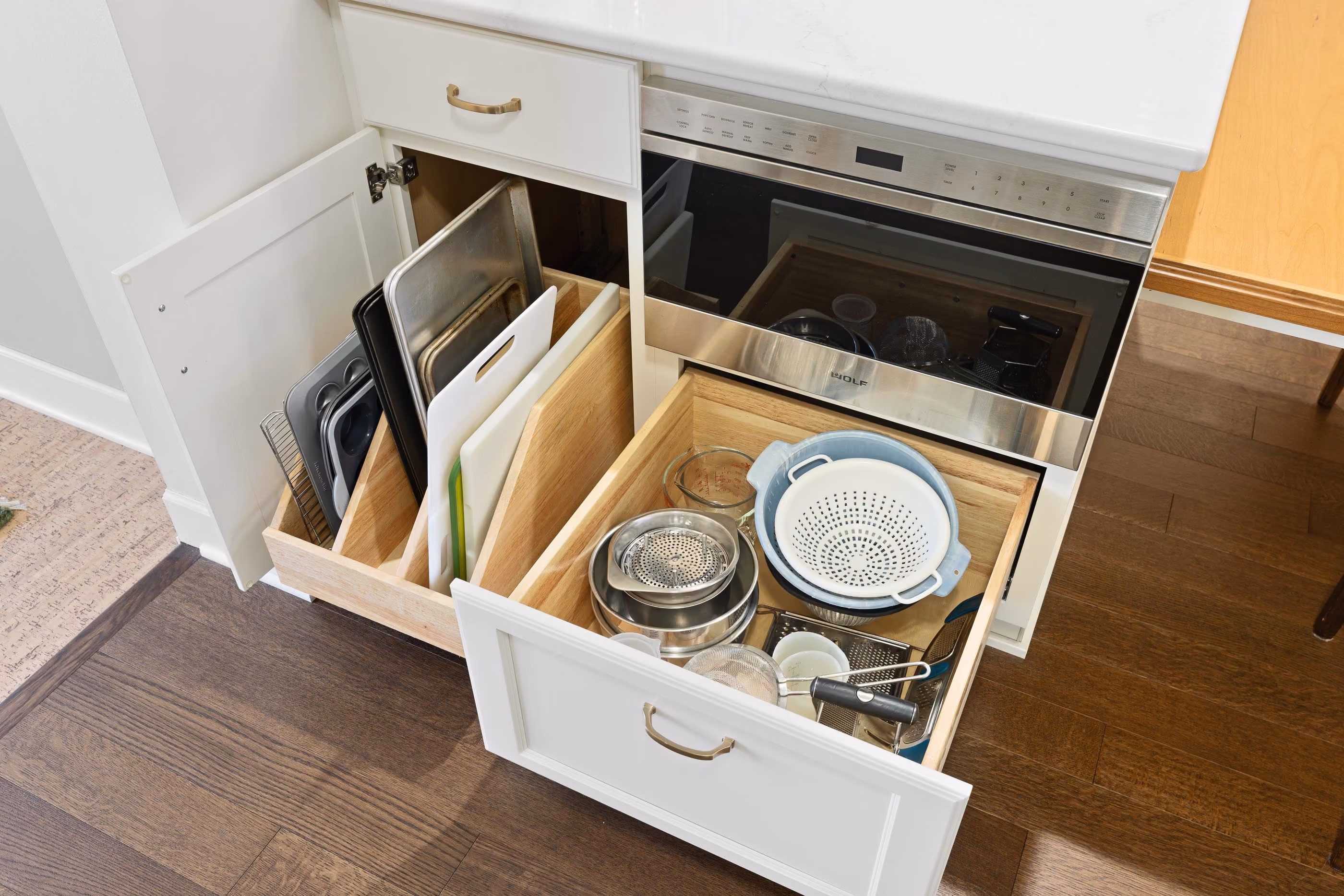 image of a kitchen redesign in progress