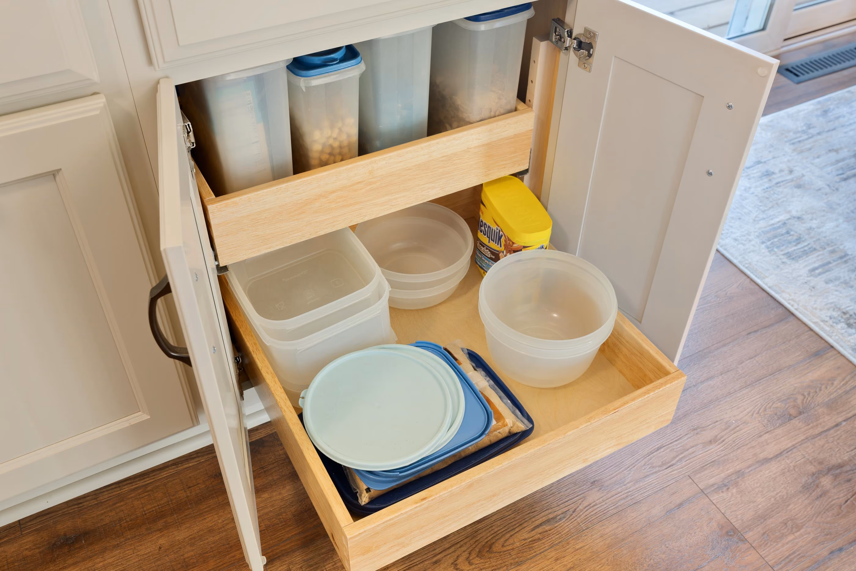 image of a kitchen redesign in progress