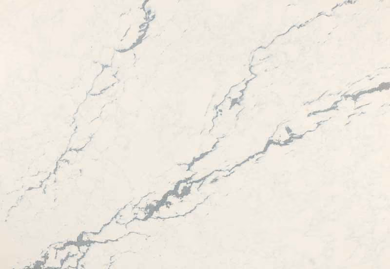 Cambria Berkshire Steel Sculpted quartz slab at The Cabinet Store, Minnesota Cambria dealer in Apple Valley