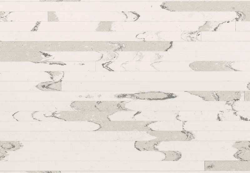 Brittanicca Block quartz design by Cambria on display at The Cabinet Store in Apple Valley, Minnesota