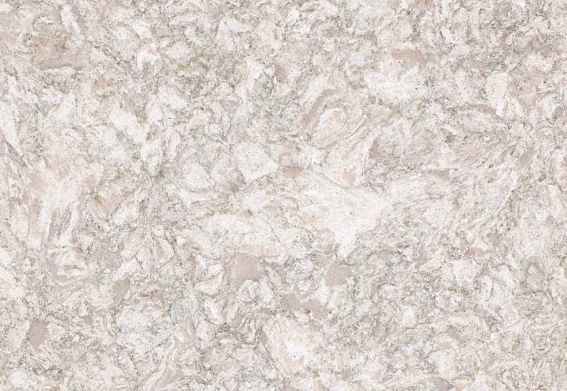 Chatsworth quartz design by Cambria on display at The Cabinet Store in Apple Valley, Minnesota