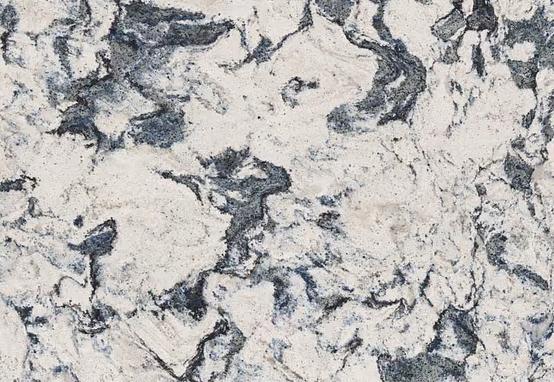 Cambria Mayfair quartz countertop slab in The Cabinet Store Cambria showroom, Apple Valley MN