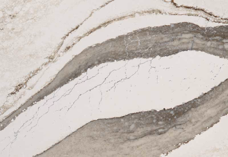 Cambria Skara Brae quartz surface from The Cabinet Store, Minnesota Cambria countertop dealer