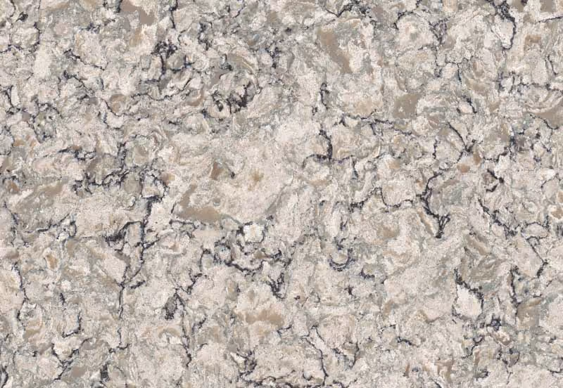Cambria Praa Sands quartz countertop design from The Cabinet Store, Apple Valley MN Cambria dealer