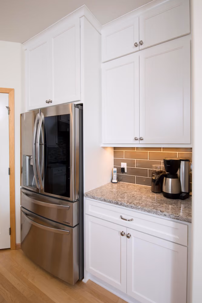 image of a kitchen redesign in progress